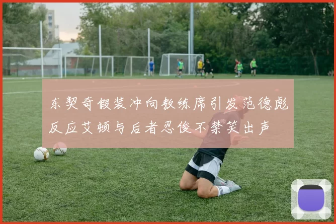 东契奇假装冲向教练席引发范德彪反应艾顿与后者忍俊不禁笑出声